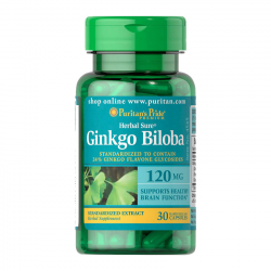 Ginkgo Biloba 120 mg (30 caps)