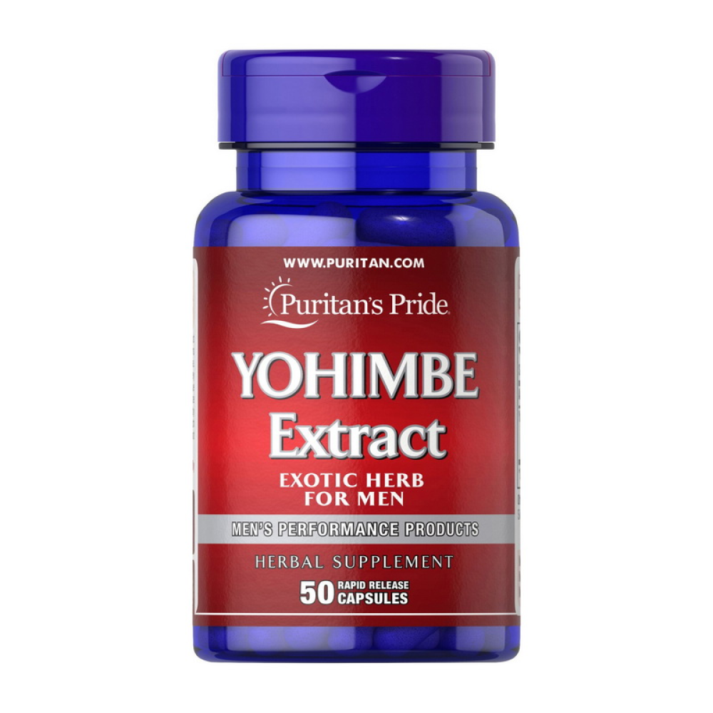 Yohimbe Extract 1000 mg (50 capsules)