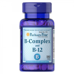 Vitamin B-Complex And Vitamin B-12 (180 tablets)