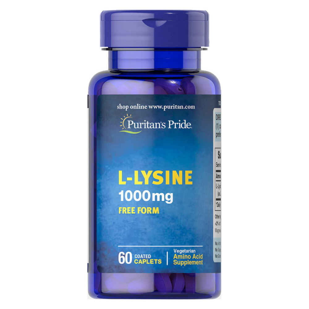 L-Lysine 1000 mg (60 caplets)