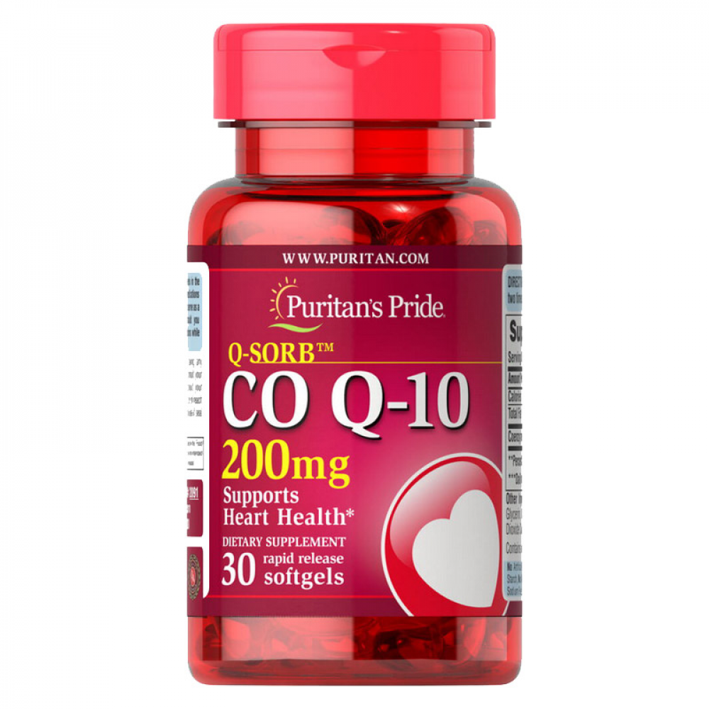 Q-SORB Co Q-10 200 mg (30 softgels)