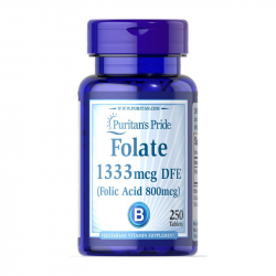 Folate 1333 mcg DFE (Folic Acid 800 mcg) (250 tab)