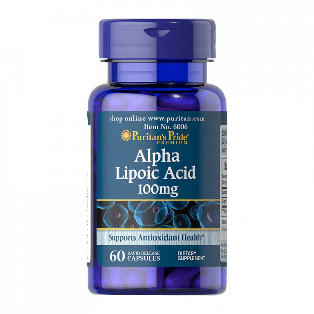 Alpha Lipoic Acid 100 mg (60 caps)