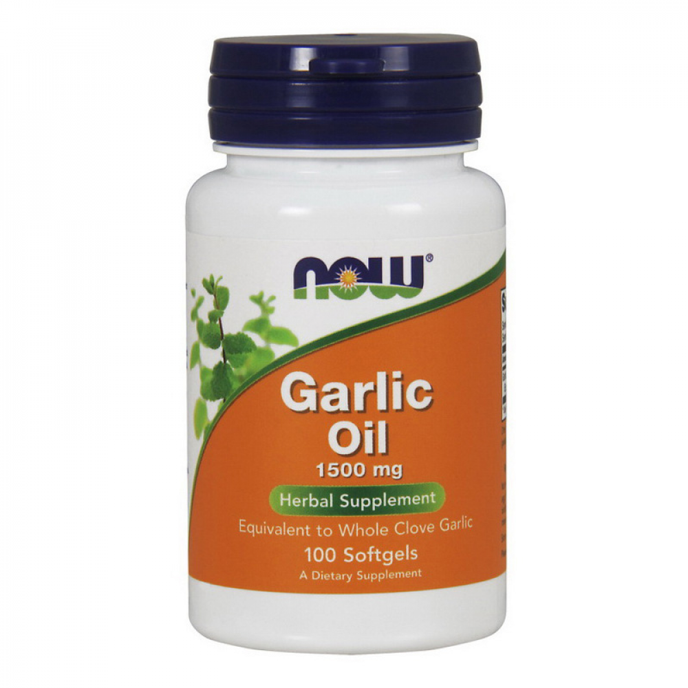 Garlic Oil 1500 mg (100 softgels)