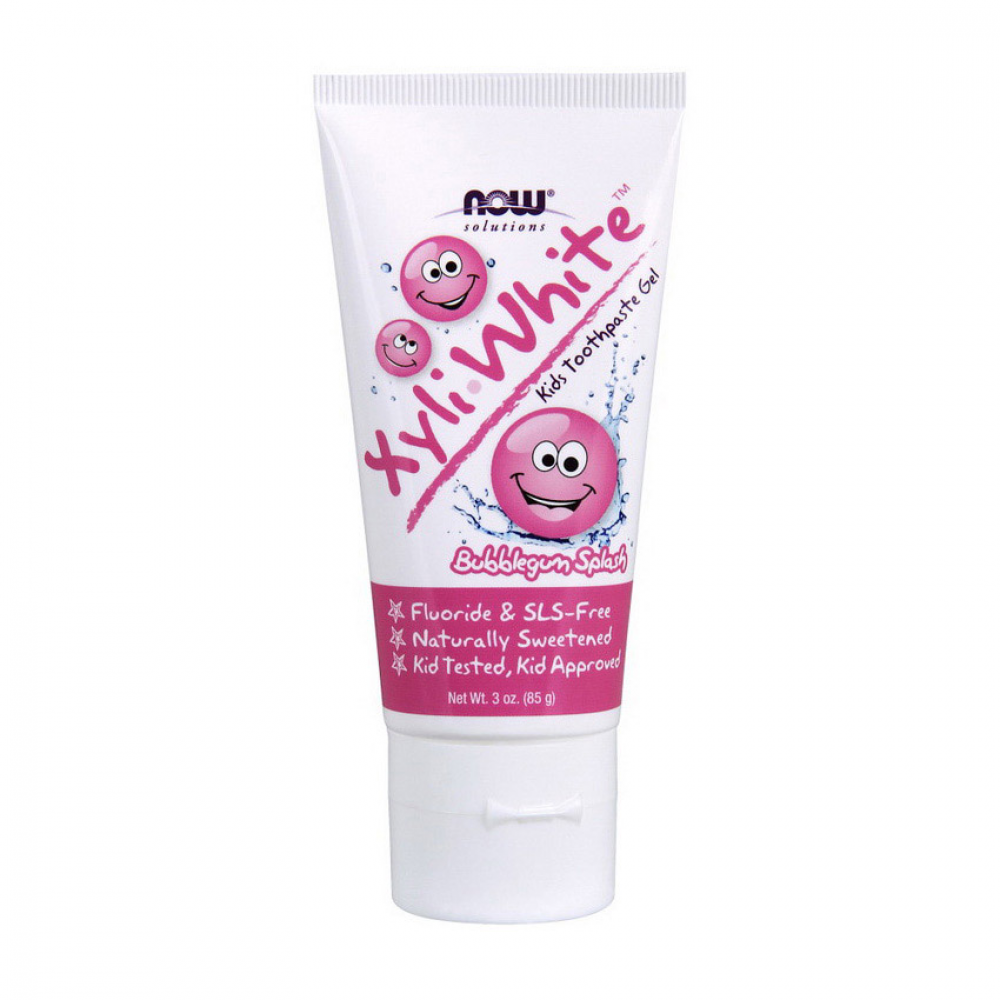 Xyli White kids toothpaste gel (85 g, bubblegum splash)