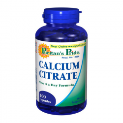 Calcium Citrate (100 capsules)