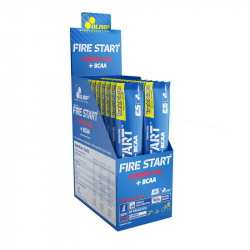 Fire Start energy gel + bcaa (36 g, green apple)