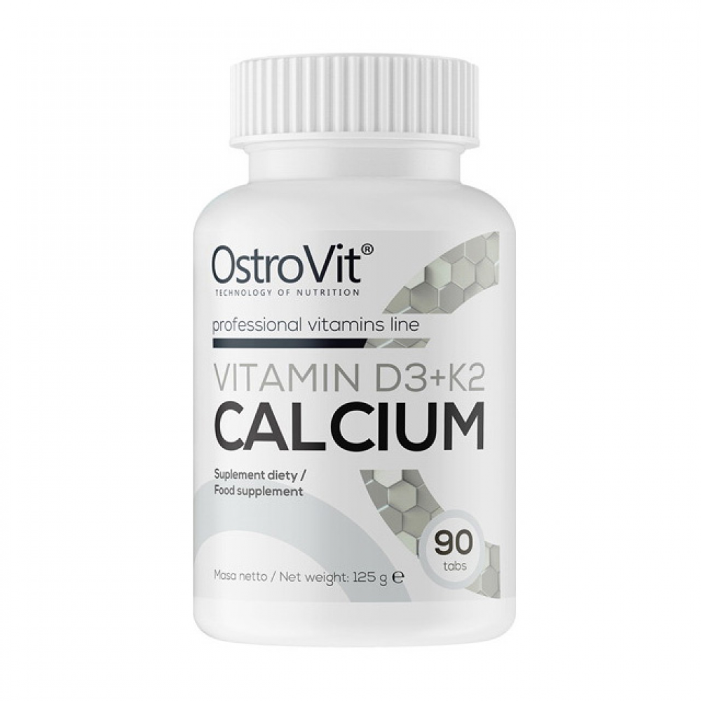 Calcium Vitamin D3+K2 (90 tabs)