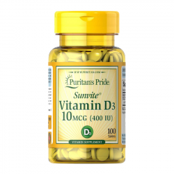 Vitamin D3 400 IU (100 tablets)