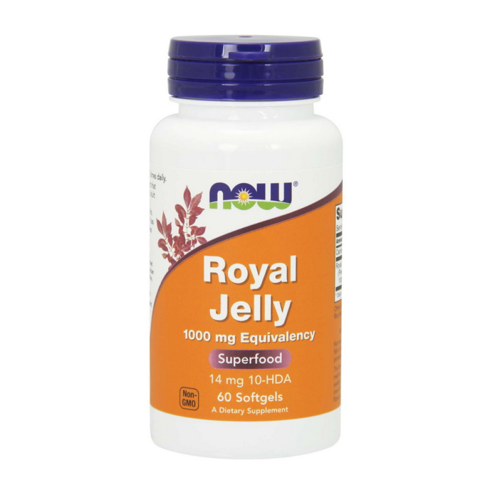 Royal Jelly 1000 mg Eguivalency (60 softgels)