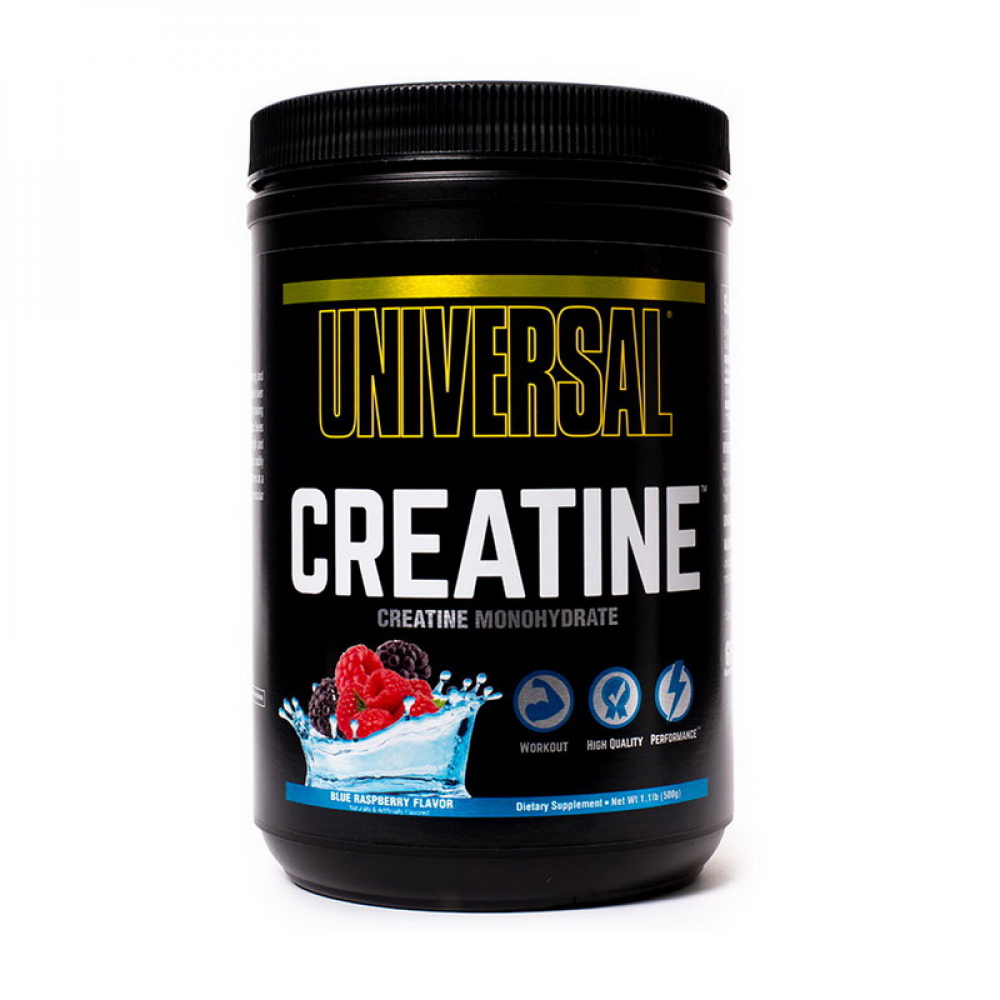 Creatine (500 g, blue raspberry)