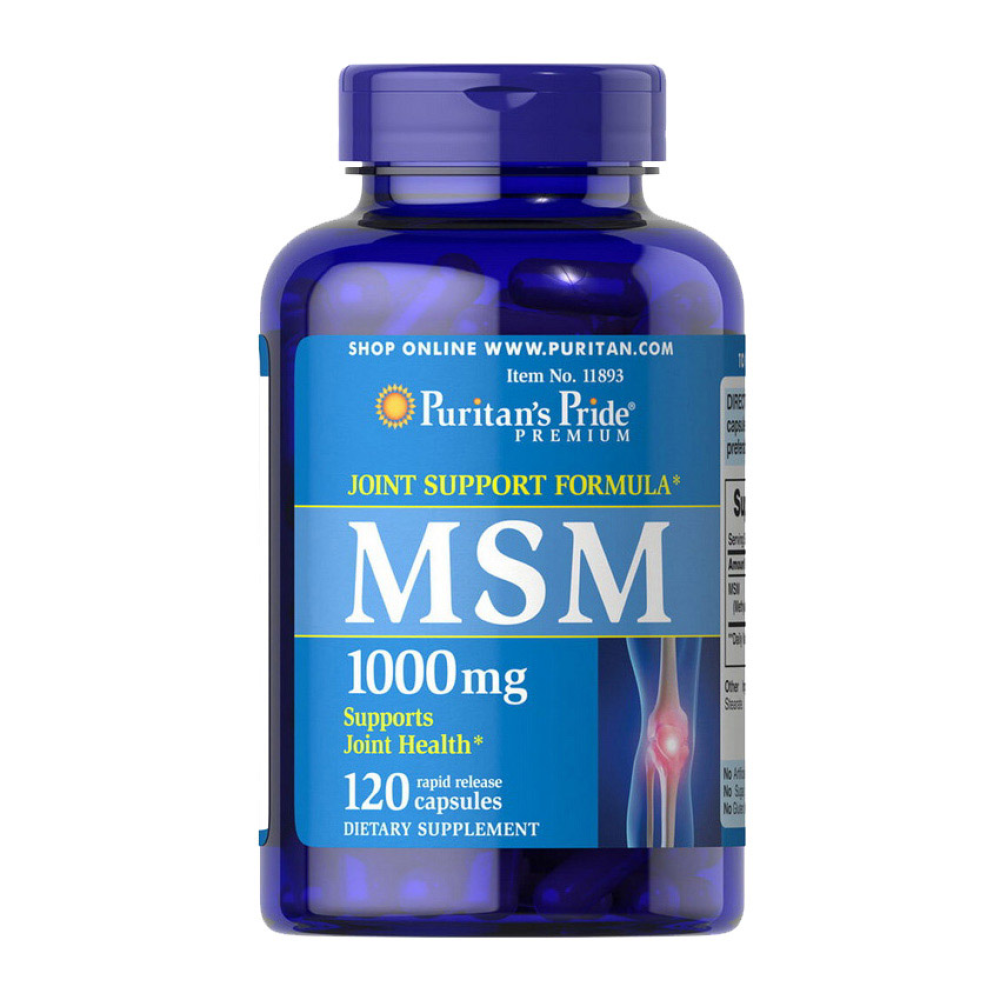 MSM 1000 mg (120 caps)