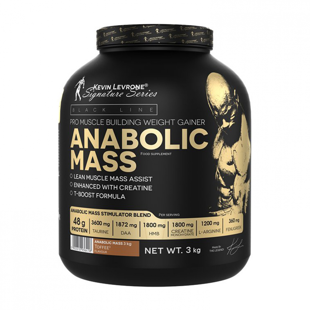 Anabolic MASS 40% protein (3 kg, toffe)