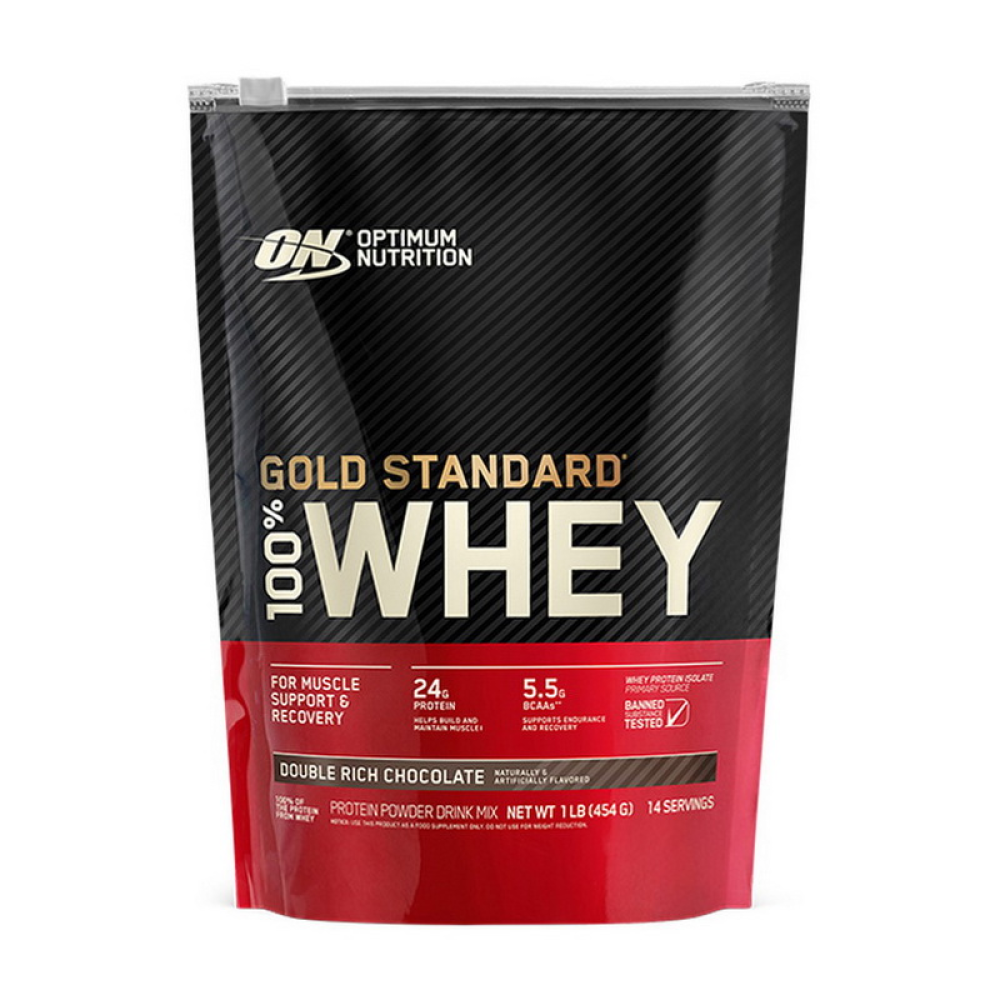 100% Whey Gold Standard (454 g, double rich chocolate)