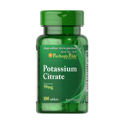 Potassium Citrate 99 mg (100 tablets)