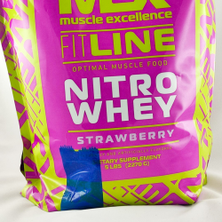 MEX Nutrition Nitro Whey (2,27 kg strawberry) Нарушена целостность упак (2,27 kg, strawberry)