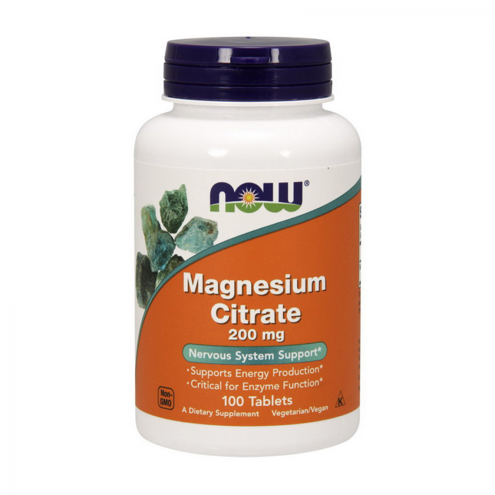 Magnesium Citrate 200 mg (100 tabl)