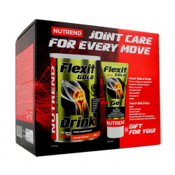 Flexit Drink Gold + Flexit Gold Gel 100 ml (400 g + 100ml, orange)