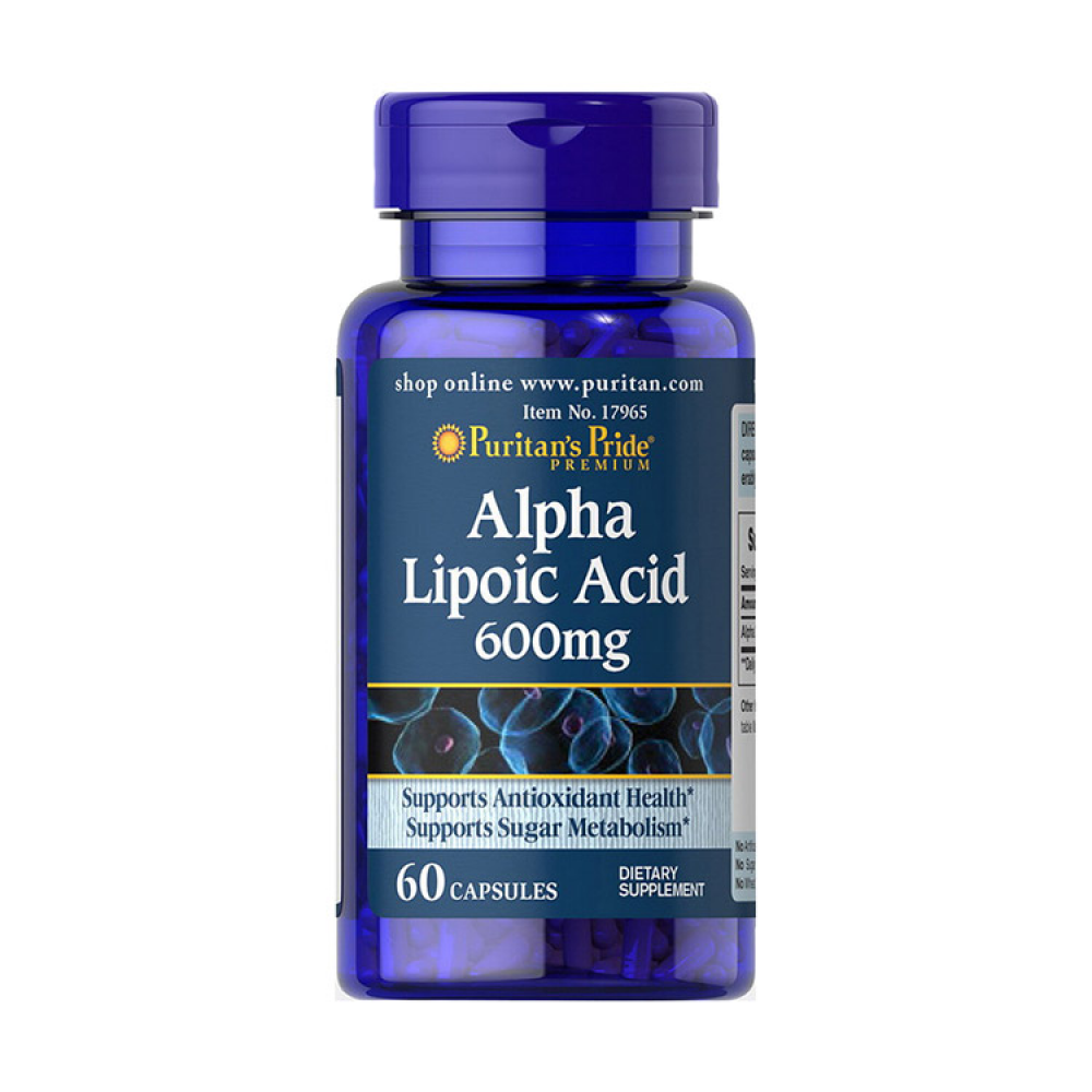 Alpha Lipoic Acid 600 mg (60 caps)