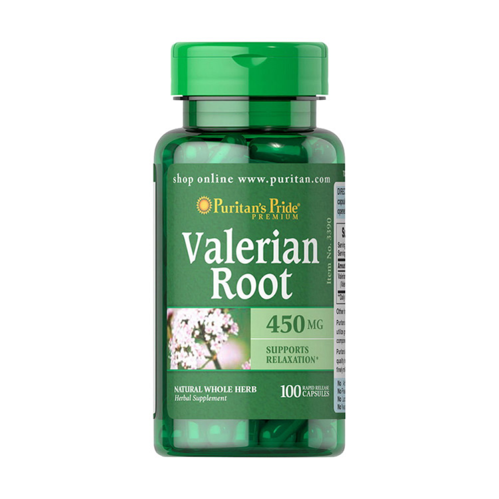 Valerian Root 450 mg (100 caps)