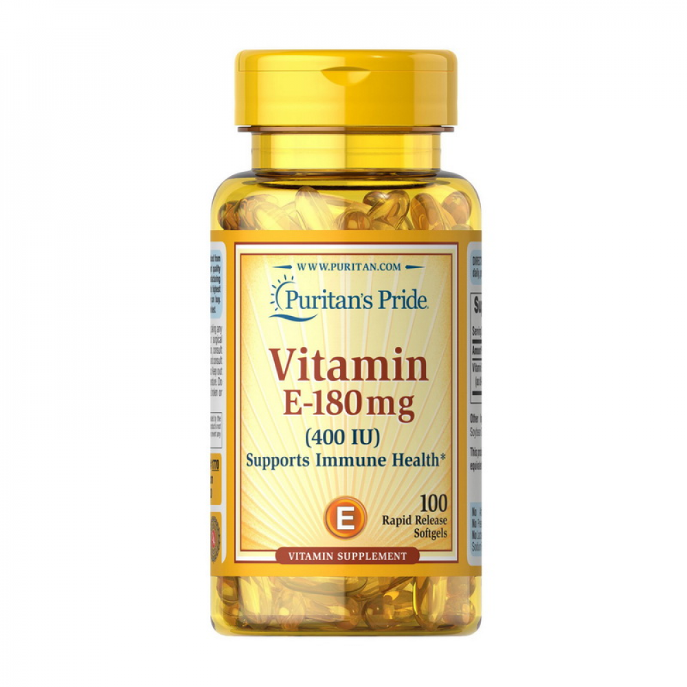 Vitamin E-400 IU (100 softgels)