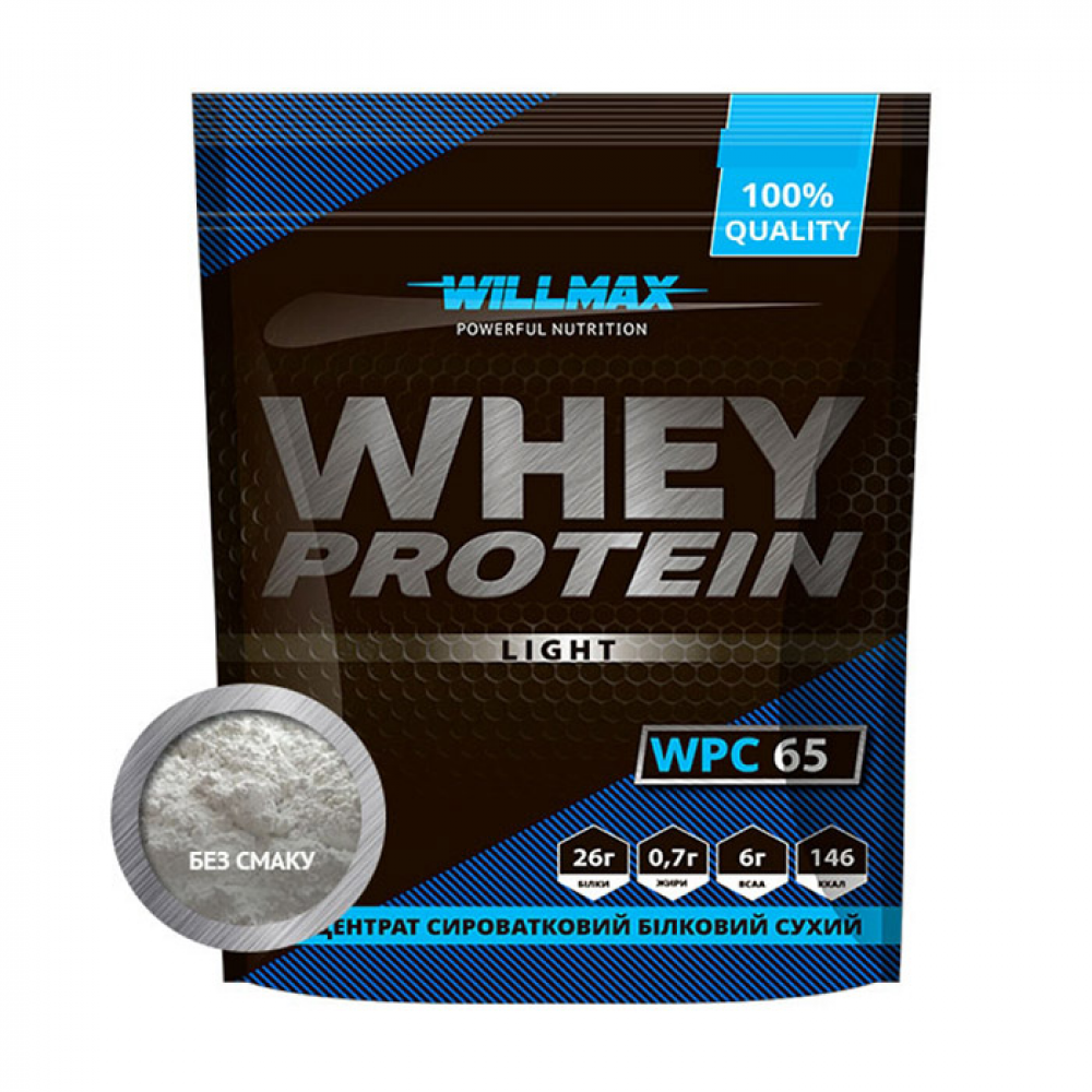 Whey Protein 65 (1 kg, без смаку)