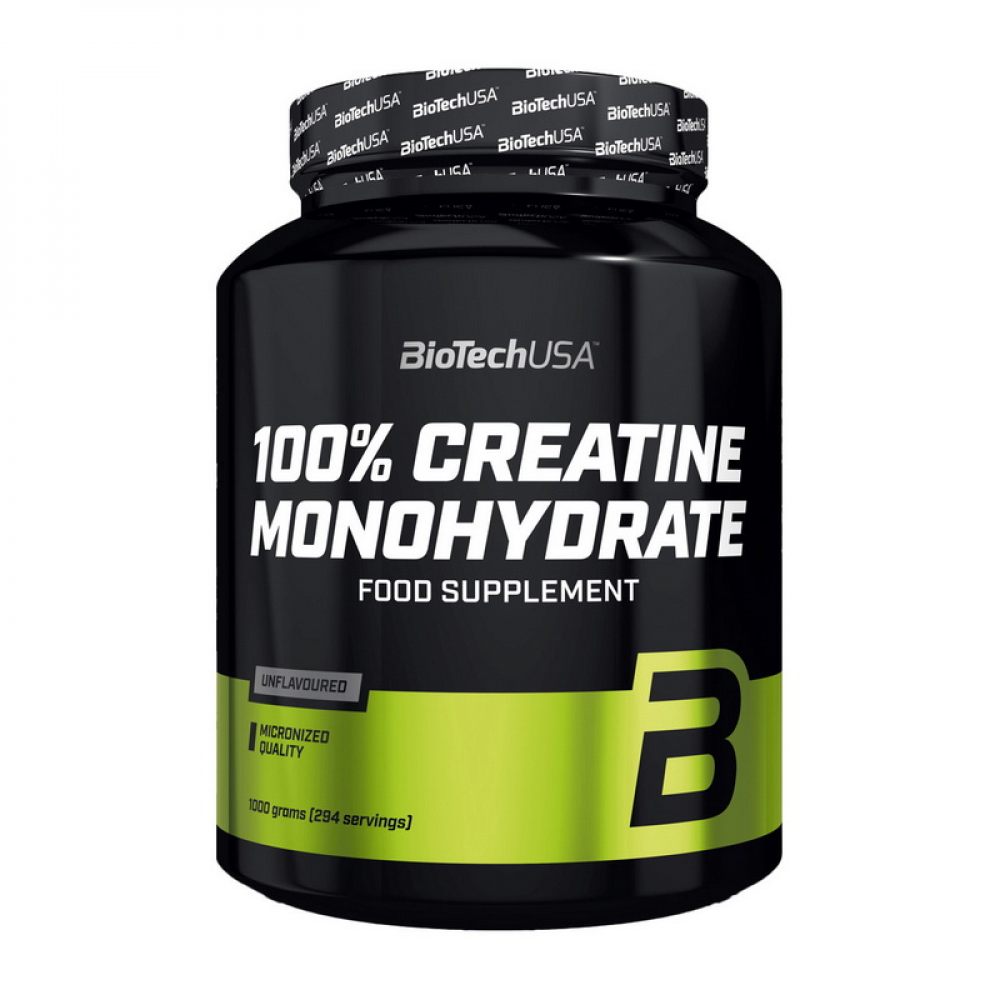 100% Creatine Monohydrate (1 kg, unflavored)