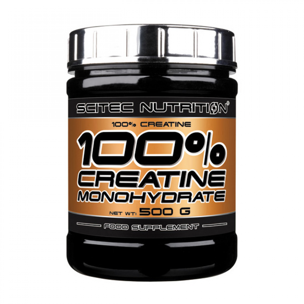 100% Creatine Monohydrate (500 g, unflavored)