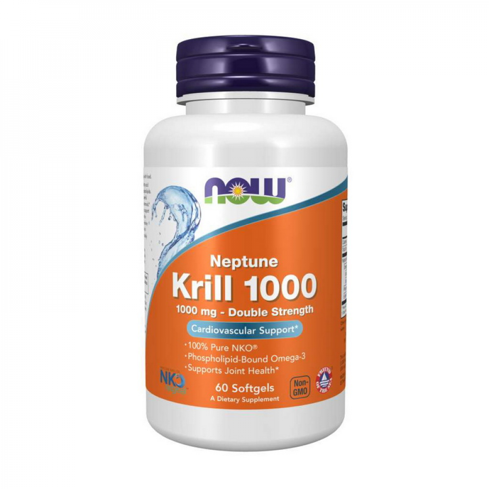 Krill Oil 1000 double strength (60 softgels)