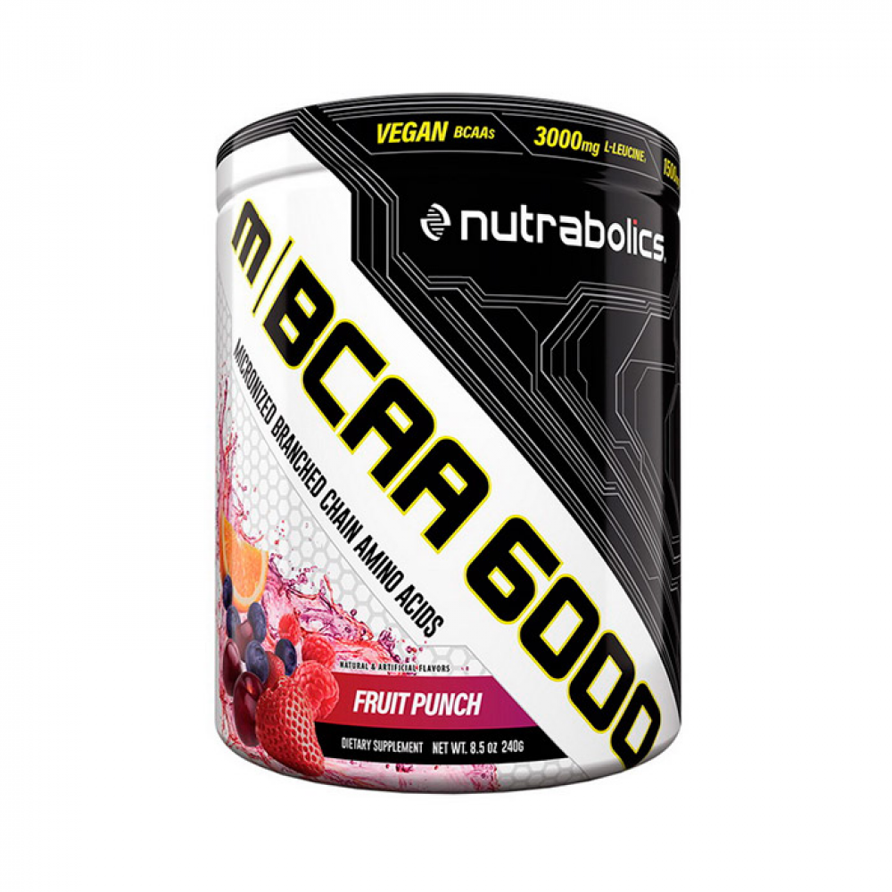 M BCAA 6000 (240 g, peach mango)