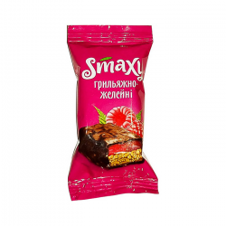 Smaxy грильяжно-желейна (27 g, raspberry)