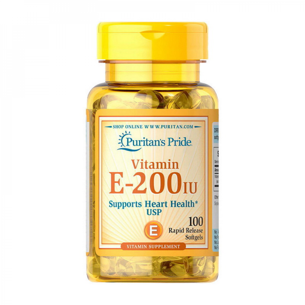 Vitamin E 90 mg (200 IU) (100 softgels)