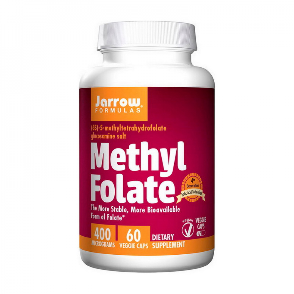 Methyl Folate 400 mcg (60 veggie caps)