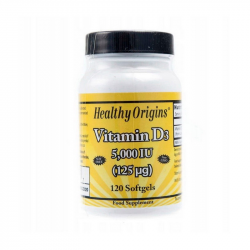 Vitamin D3 5000 IU (120 softgels)