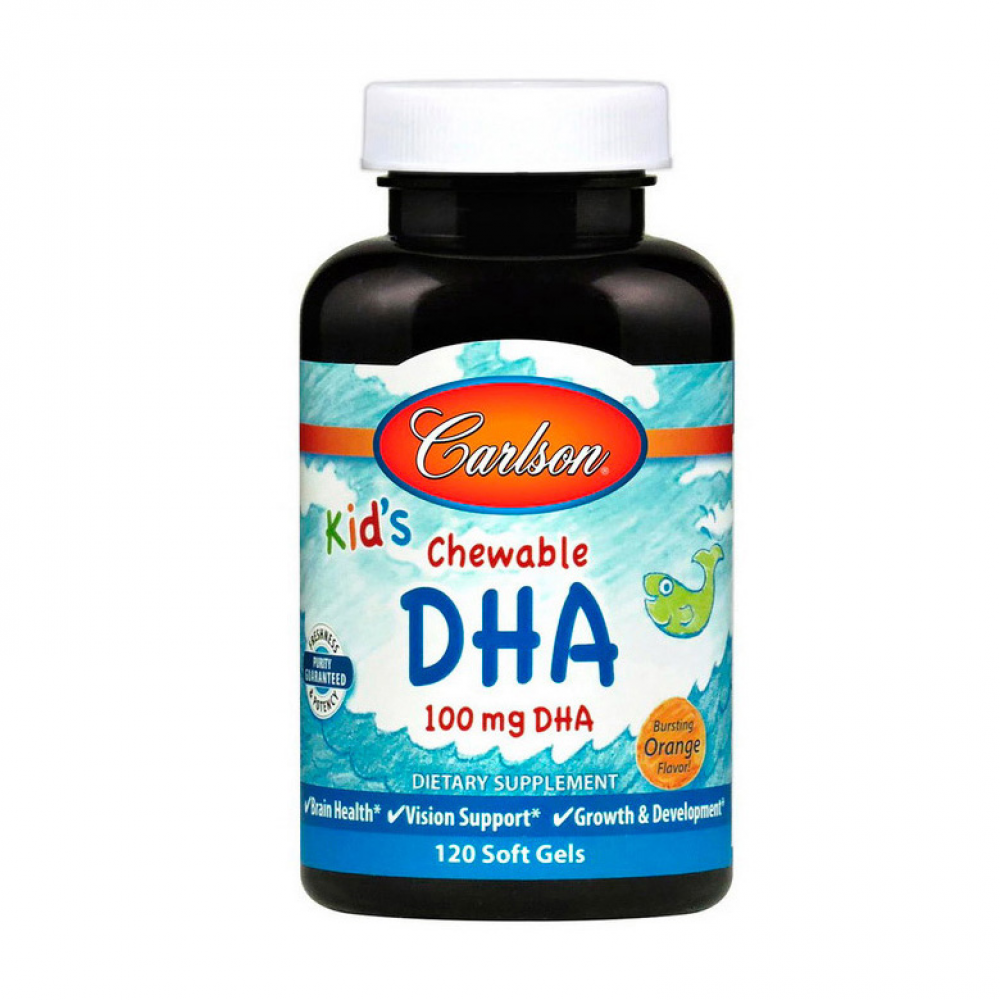 Kid“s Chewable DHA 100 mg (120 soft gels)