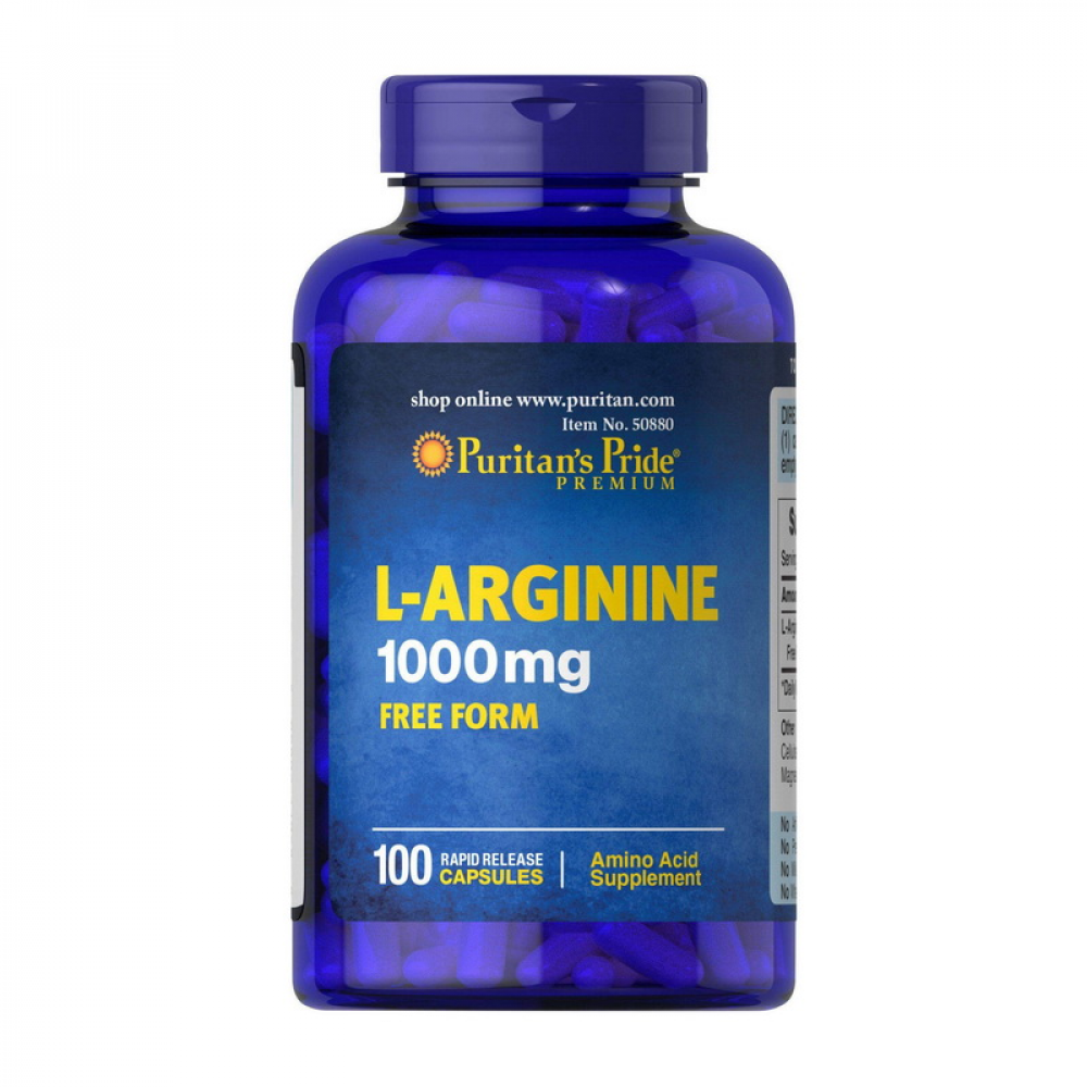 L-Arginine 1000 mg (100 caps)