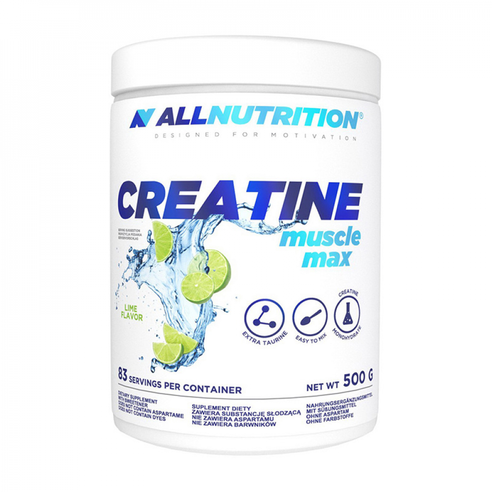 Creatine Muscle Max (500 g, strawberry)