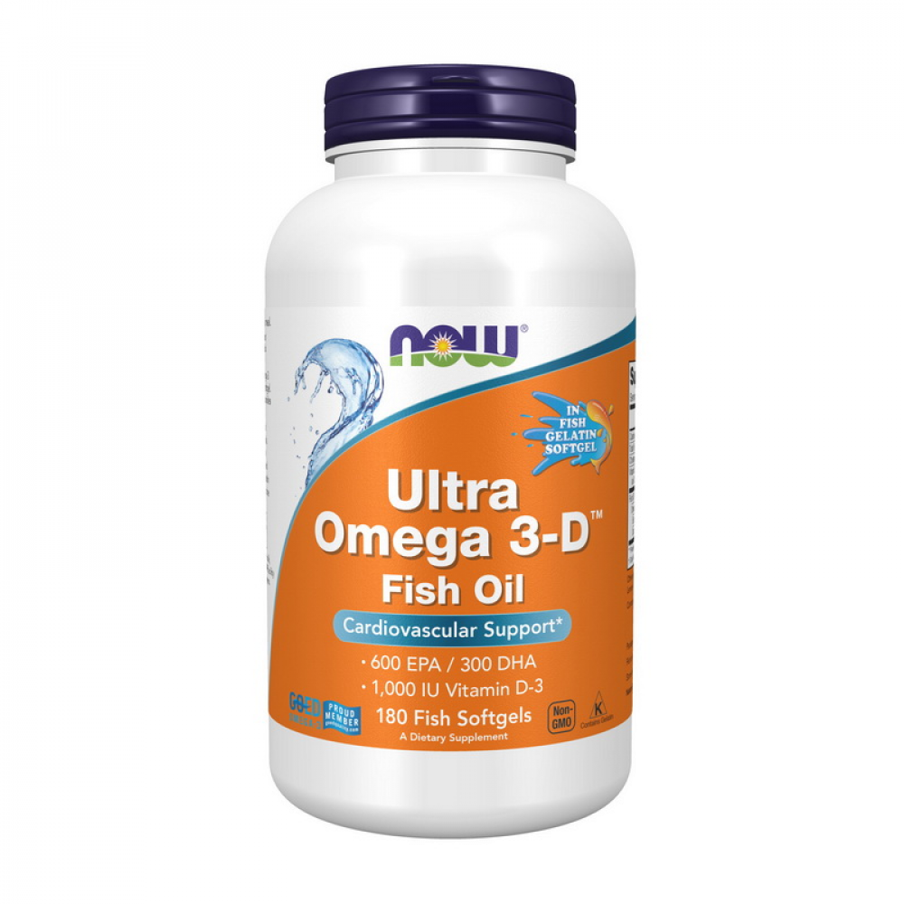 Ultra Omega 3-D (180 fish softgels)