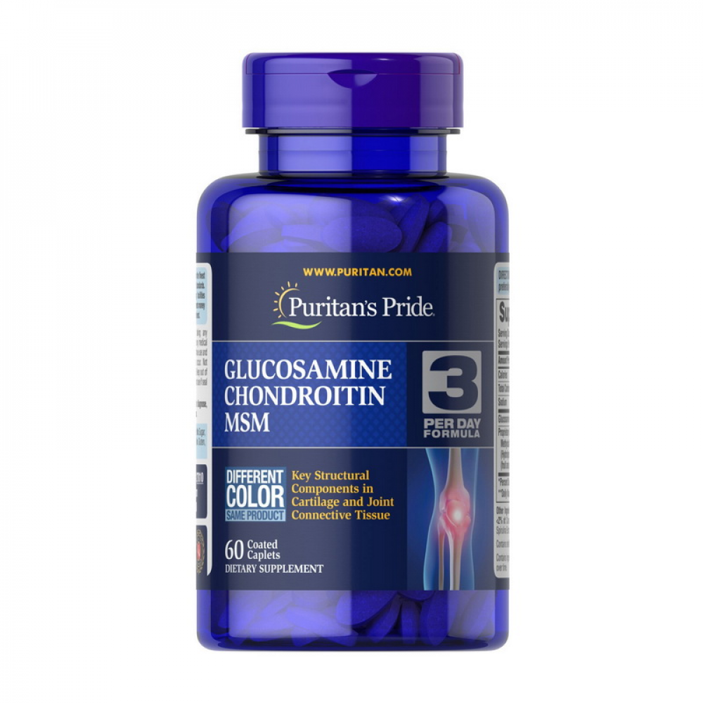 Double Strength Glucosamine, Chondroitin & MSM (60 caps)