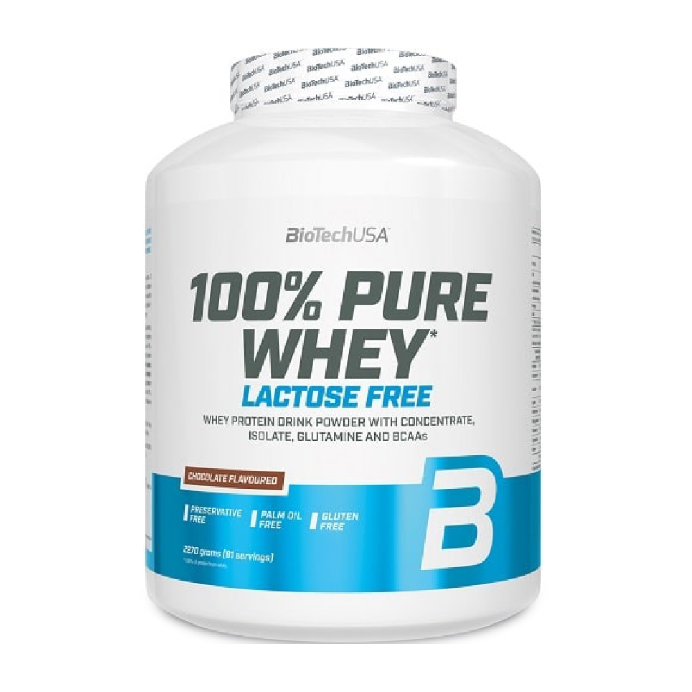 100% Pure Whey Lactose Free (2,27 kg, strawberry)