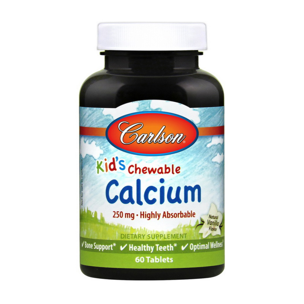 Kid`s Chewable Calcium 250 mg (60 tab)