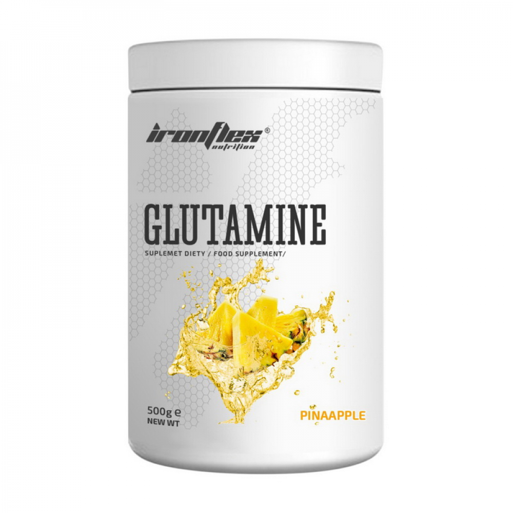 Glutamine (500 g, strawberry raspberry)