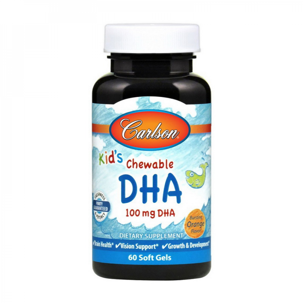 Kid“s Chewable DHA 100 mg (60 soft gels)