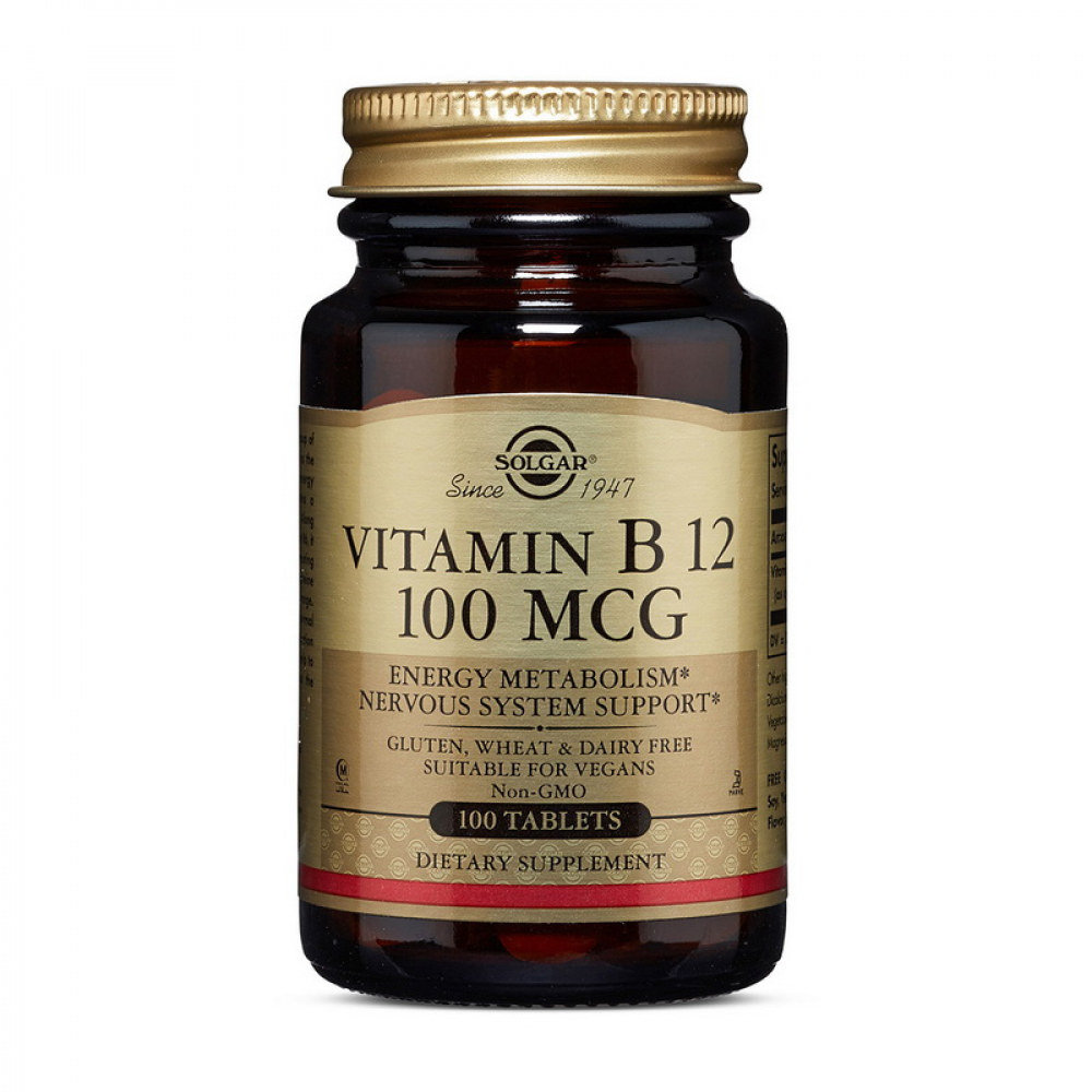 Vitamin B 12 100 mcg (100 tabs)