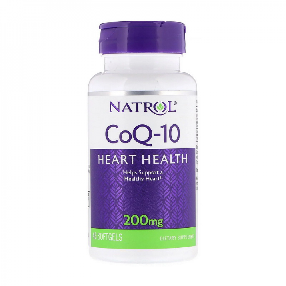 CoQ-10 200 mg (45 softgels)