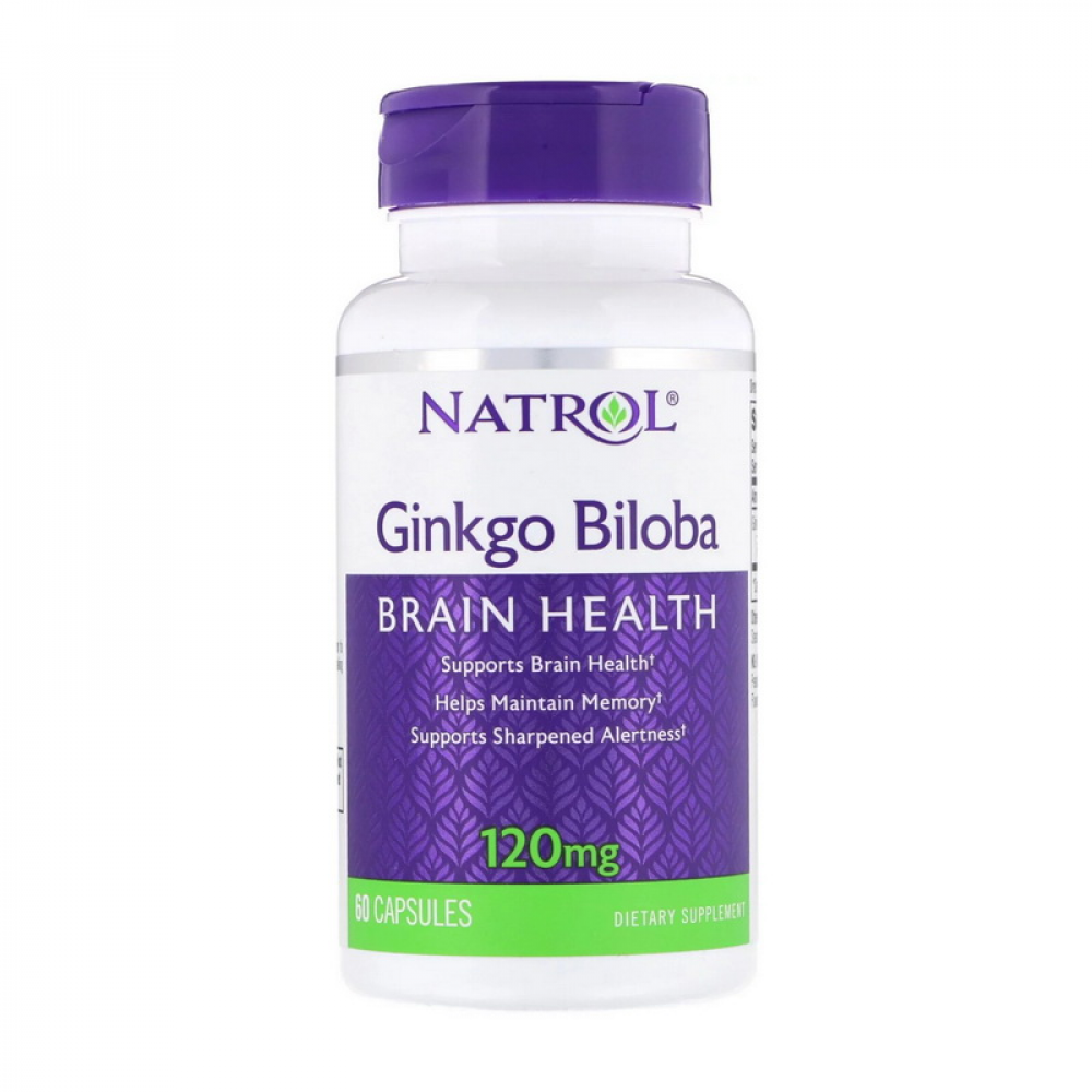 Ginkgo Biloba 120 mg (60 caps)