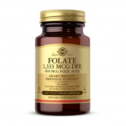 Folate 1,333 MCG DFE (Folic Acid 800 mcg) (100 veg caps)