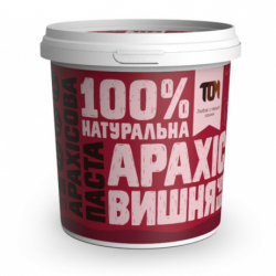 Арахісова Паста (500 g, з чорним шоколадом та вишнею)