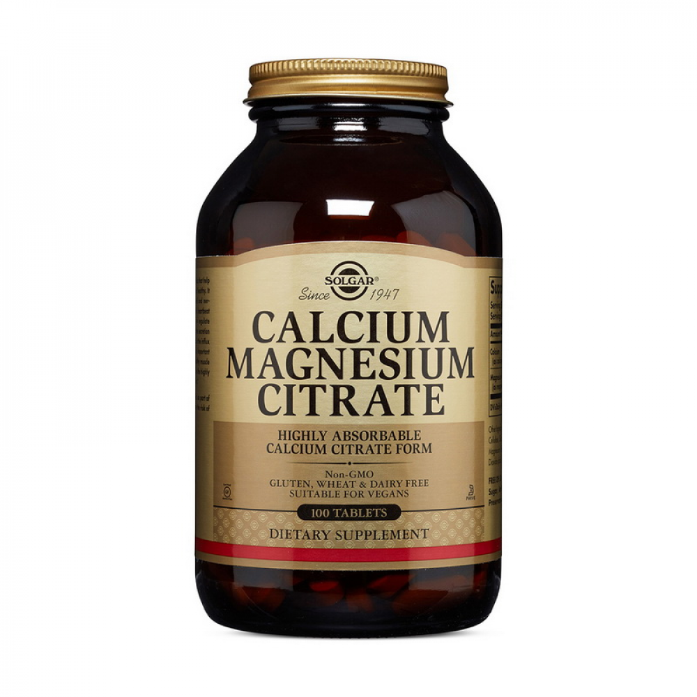 Calcium Magnesium Citrate (100 tabs)