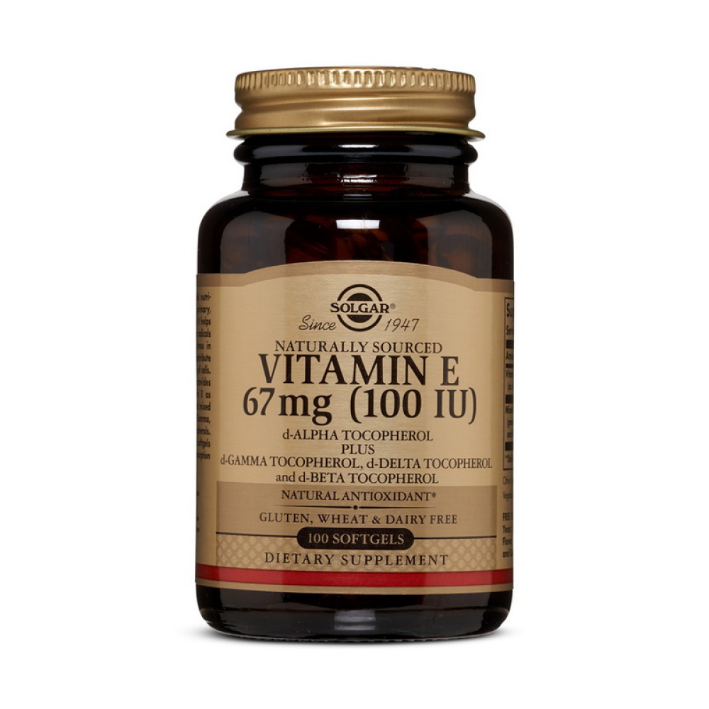 Vitamin E 67 mg (100 IU) (100 softgels)